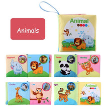 Load image into Gallery viewer, Early Educational Baby Soft Cloth Book