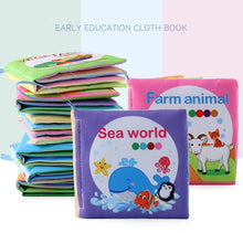 Load image into Gallery viewer, Early Educational Baby Soft Cloth Book