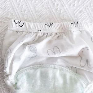 Toddler Training Pants Reusable Washable Cotton Elastic Waist
