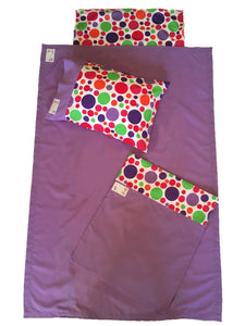 Lilac Spots Sheet Set-(style C)