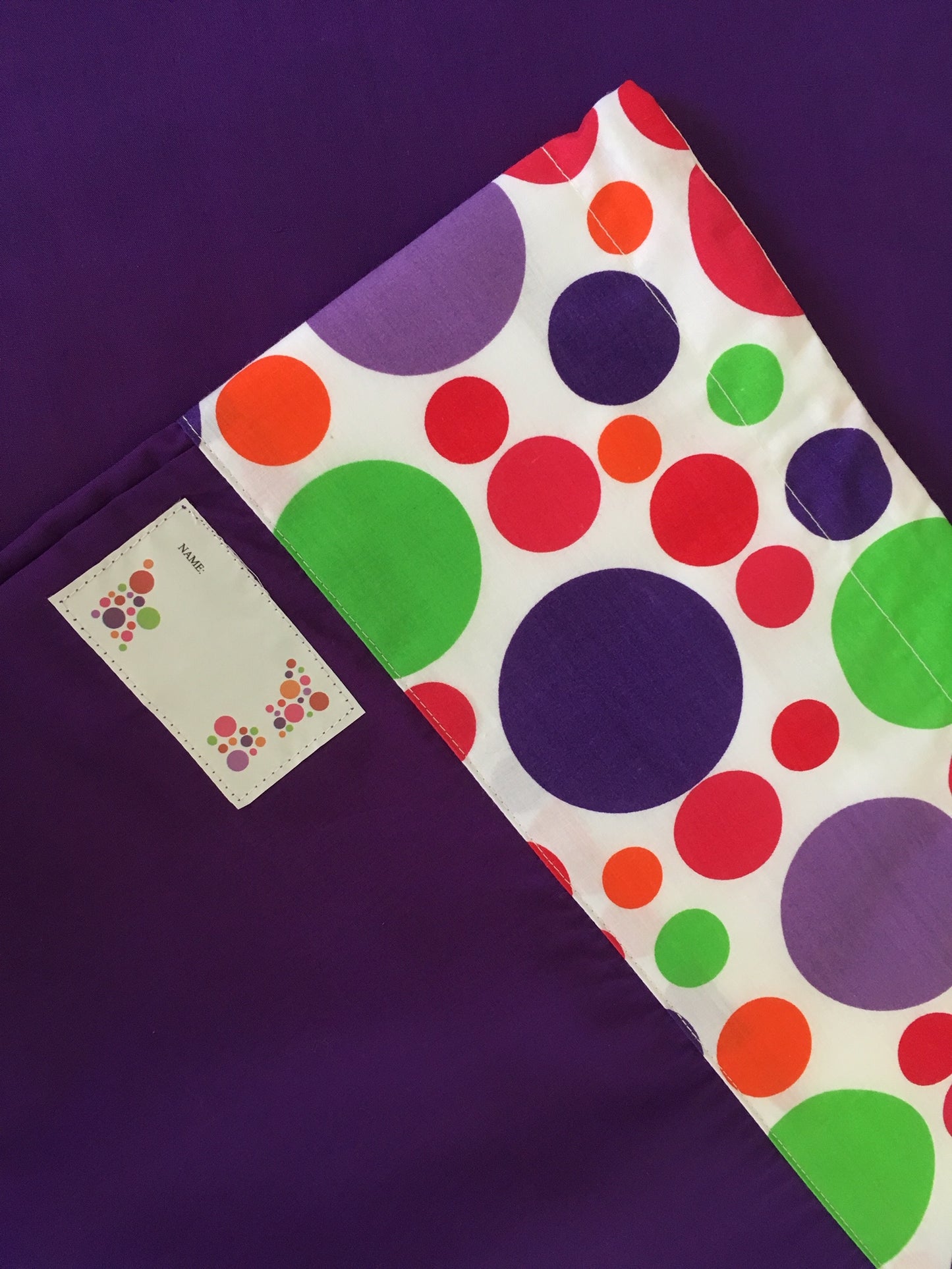 Spots Kindy/Daycare Stacker Bed Sheet Set