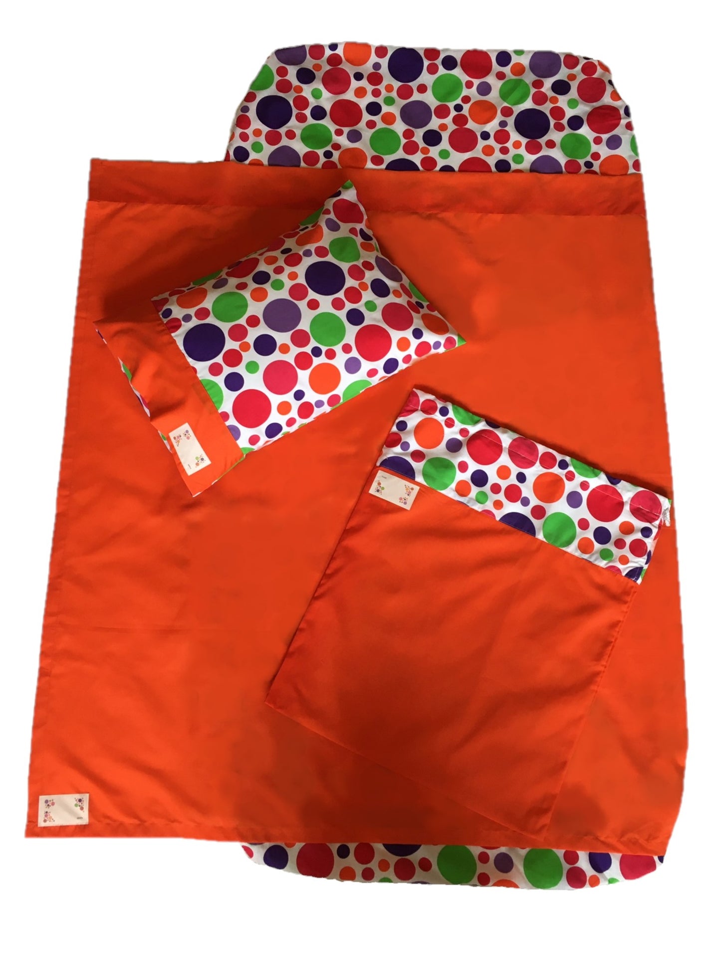 Orange Spots Sheet Set-(style A/B)
