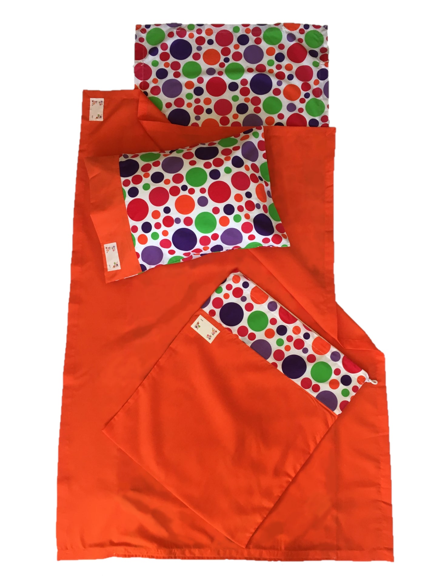 Orange Spots Sheet Set-(style C)