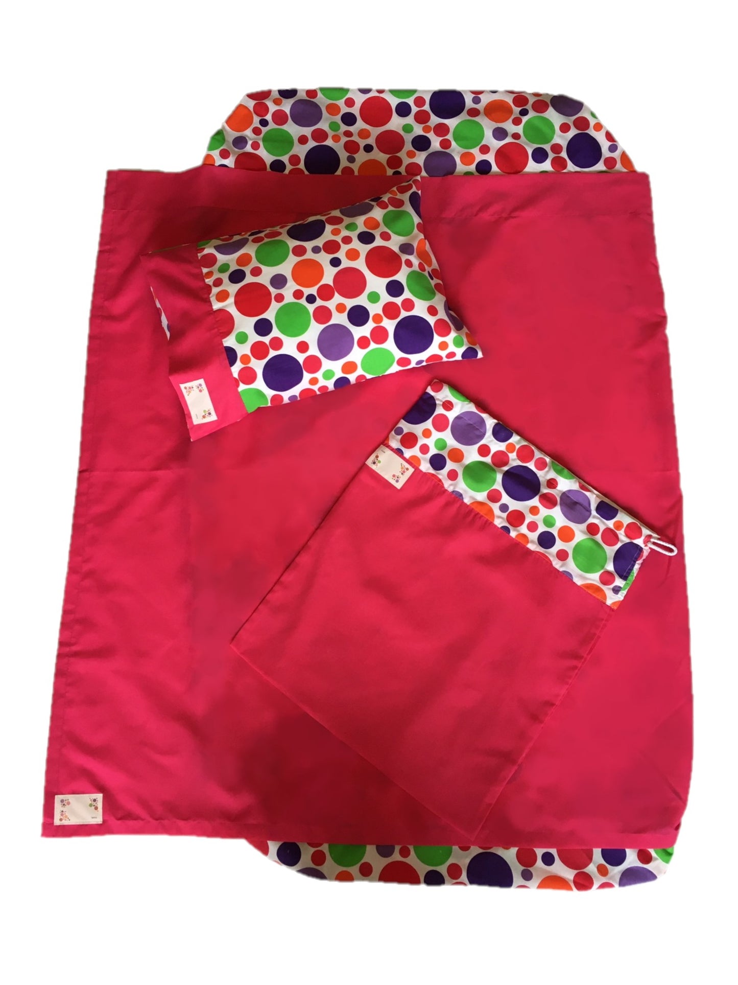 Spots Kindy/Daycare Stacker Bed Sheet Set