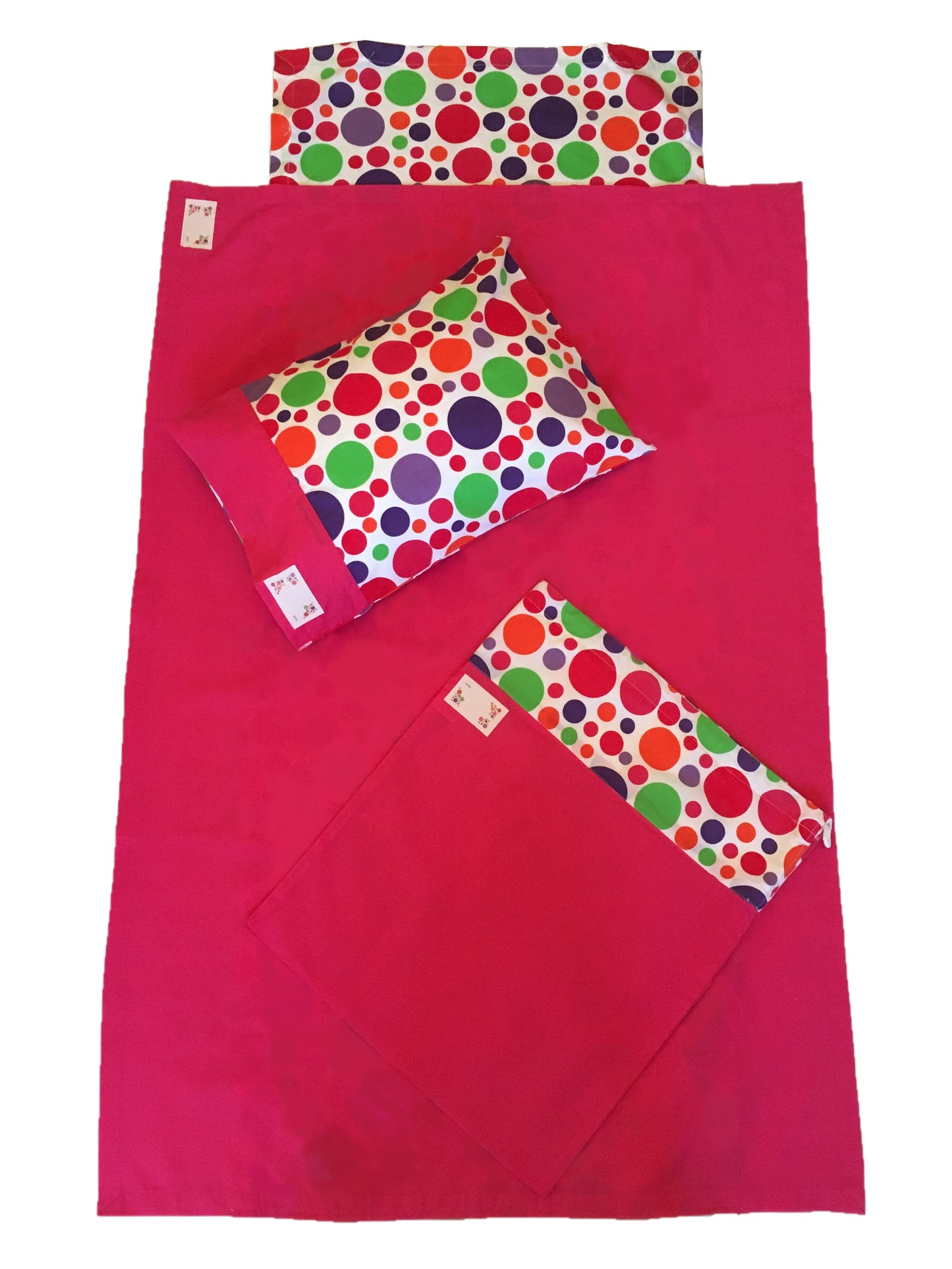 Pink Spots Sheet Set-(style C)
