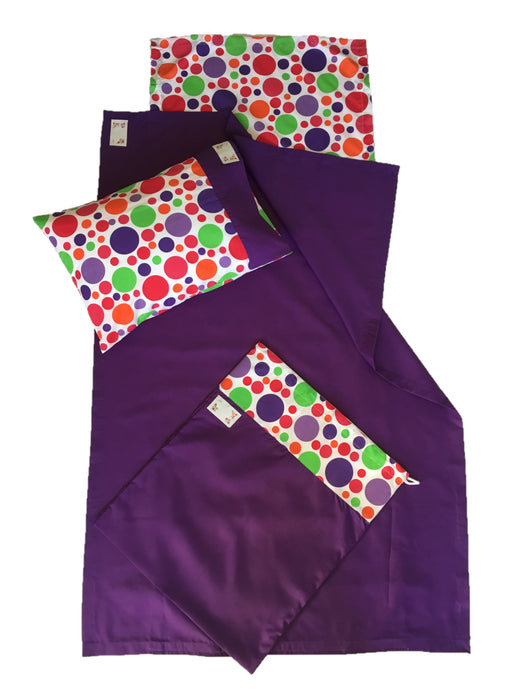 Purple Spots Sheet Set - (Style C)