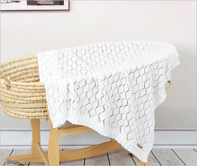 Baby Newborns Knitted Swaddle Wrap Blanket