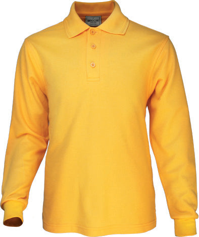 Kids Long Sleeve Basic Polo